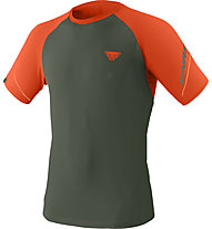 Dynafit Alpine Pro - maglia trail running - uomo, Green/Dark Orange