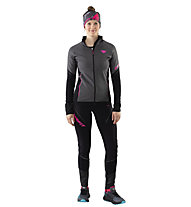 Dynafit Alpine Warm - pantaloni trail running - donna, Black/Light Pink