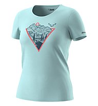 Dynafit Artist Series Co T-Shirt W - T-Shirt - Damen, Light Blue/Blue/Pink