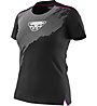 Dynafit DNA - Trailrunningshirt - Damen, Black/Grey/Pink