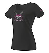 Dynafit Graphic - T-Shirt Bergsport - Damen, Black/White/Pink