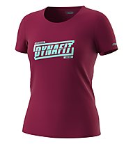 Dynafit Graphic - T-Shirt Bergsport - Damen, Bordeaux/Light Blue