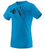 Dynafit Graphic Melange Co M - T-Shirt - Damen , Blue/Black