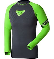 Dynafit Innergy Performance - maglietta tecnica a maniche lunghe sci alpinismo - uomo, Grey/Green