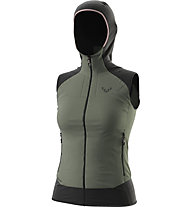 Dynafit Mezzalama Polartec® Alpha® - gilet alpinismo - donna, Green/Black/Pink