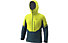 Dynafit Radical Infinium™ Hybrid M - giacca ibrida - uomo, Yellow/Dark Blue