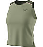 Dynafit Sky Crop W - Top - Damen, Light Green/Dark Green/Pink