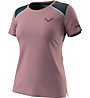 Dynafit Sky W - T-shirt trail running - donna, Light Pink/Dark Blue