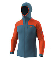 Dynafit Speed Polartec® Hooded - felpa in pile - uomo, Blue/Orange