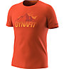 Dynafit Transalper Graphic S/S M - T-Shirt - Herren, Orange