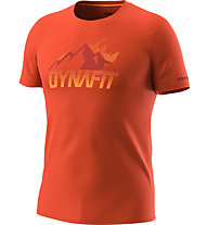 Dynafit Transalper Graphic S/S M - T-shirt - uomo, Orange