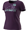 Dynafit Transalper Graphic S/S W - T-Shirt - Damen, Violet