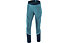 Dynafit Transalper Hybrid - pantaloni trekking - donna, Light Blue/Blue/Azure