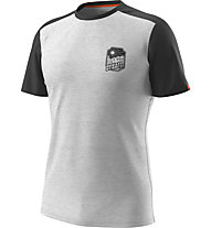 Dynafit Transalper Light - T-shirt - uomo, Light Grey/Black/Red