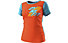 Dynafit Transalper Light - T-Shirt - Damen, Orange/Light Blue/Light Orange