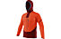 Dynafit Traverse Dynastretch - giacca trail running - uomo, Orange/Dark Red/Light Blue