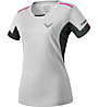 Dynafit Vertical 2 - T-Shirt Trailrunning - Damen, Light Grey/Black/Pink