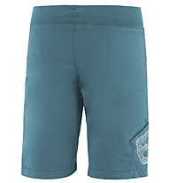 E9 B Pentago Peace - pantaloni corti arrampicata - bambino, Light Blue