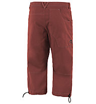 E9 Fuoco Flax 3/4 - pantaloni arrampicata - uomo, Dark Red