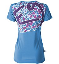 E9 Hartl - t-shirt arrampicata - donna, Light Blue