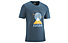 Edelrid Highball IV - T-shirt - uomo, Blue/Yellow