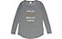 Everlast Jersey Knoppe - maglia maniche lunghe fitness - donna, Grey