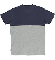 Everlast Jersey Mano Carbonio T-Shirt fitness, Grey/Blue