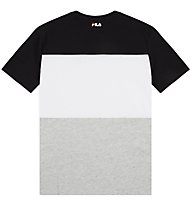 Fila Day - T-Shirt - Herren, Black/Grey