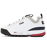Fila Disruptor Color Block Low - sneakers - uomo, White/Black/Red