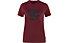 Fjällräven Abisko Wool Fox - t-shirt - donna, Dark Red