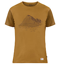 Fjällräven Keb Wool - T-Shirt Wandern - Herren, Yellow