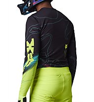 Fox Flexair Lunar - maglia ciclismo manica lunga - uomo, Black/Yellow/Pink