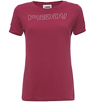 Freddy Active Basic - T-shirt fitness - donna, Pink