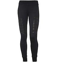 Freddy College Luxe - Pantaloni lunghi fitness - donna, Black