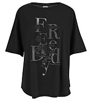 Freddy Jersey Viscose - T-Shirt - Damen, Black