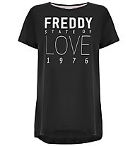 Freddy Light Jersey - T-shirt fitness - donna, Black