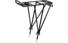 Fuxon Carrier with spring clamps - portapacchi bici, Black