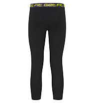 Get Fit 7/8 El. Parlato - pantaloni fitness - donna, Black/Yellow