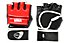 Get Fit Cowhide Leather Fit Box Gloves - Boxhandschuhe, Red/Black