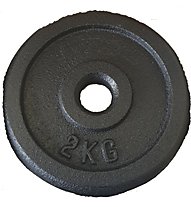 Get Fit Gewichtsscheiben - Zubehör Kraftsport, 2 kg