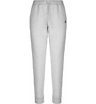 Get Fit Long Pant Rip Bottom W - Fitnesshose Lang - Damen, Light Grey/Black