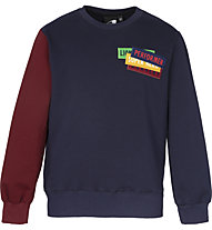 Get Fit LS Patch - Sweatshirt - Jungen, Blue/Red