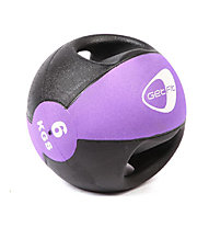 Get Fit Medicine ball 6KG - attrezzi body building, Black/Violet