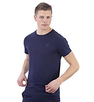 Get Fit Shirt Short Sleeve M - Fitness Shirt - Herren, Blue