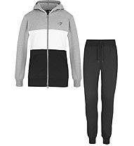 Get Fit Suit Woody Full Zip CB - tuta sportiva - bambino, Grey/Black/White