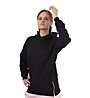 Get Fit Sweater 2-Zip Hoody Nena - felpa con cappuccio - donna, Black