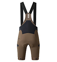 Gobik Grit 2.0 - pantaloncino ciclismo - uomo, Brown/Black