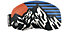 Gogglesoc Retro Mountain Soc - protezione per maschera sci, Multicolor