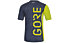 GORE WEAR M Brand Shirt - T-Shirt Running - Herren, Blue/Yellow