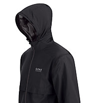 GORE RUNNING WEAR Essential AS Zip-Off Jacket, Black